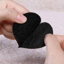 Double-Sided Adhesive Carpet Gripper Pads, Non-Slip Fixation Stickers For Bedding, Carpets, Tablecloths And Other Home Goods - Black - View 4