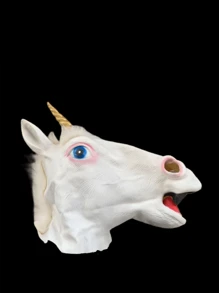 Creepy Party Unicorn Mask Reepy Party Animal Mask Animal Head Mask Deluxe Novelty Christmas Costume Party Latex Animal Head Mask Creepy Party Unicorn Mask Reepy Party Animal Mask Animal Head Mask Deluxe Novelty Christmas Costume Party Latex Animal Head Mask
