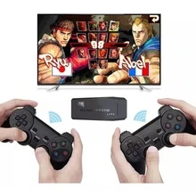 Más de 20000 juegos,2025 nuevas consolas de juegos para el hogarConsola de juegos inalámbrica PSP Arcade Dual Grip para TVPlug and Play Video Game Stick,Consola de Juegos M8 Retro Inalámbrica 64G,Salida TV Videojuegos, con Controladores Inalámbricos Duales de 2.4 G,Gran regalo para niños y adultos (64G) - Negro - Ver 6
