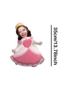 Customized Princess Shaped Pillow - Unique Humanoid Cushion With Personalized Face, Polyester Fiber, Knitted Mixed Color - Ideal Couple Gift, Decorative Pillow,Multi-Functional,Reusable,Ornamental,Exquisite,Stylish,Adorable,Colorful,Cute,Funny,Custom,Personalized,Customized,Unique,Ideal Gifts For Her,Ideal Gifts For Him,For Anniversaries,For Birthdays,Machine Washable, Digital Printing - Upload Pictures to Customize Pillows - View 11