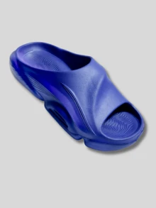Sandalias De Hombre Baño Playa Alberca Chanclas Huaraches - Azul - Ver 1