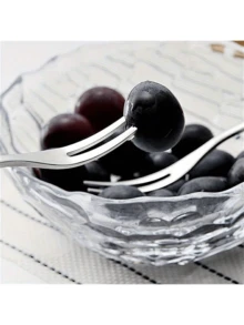 10 buc, furculițe pentru fructe, furculițe din oțel inoxidabil, furculițe pentru fructe din oțel inoxidabil, furculiță pentru desert, furculițe simple pentru fructe, furculiță modernă pentru tort, furculiță decorativă pentru salată, furculiță reutilizabilă pentru fructe, rechizite de bucătărie, rechizite școlare