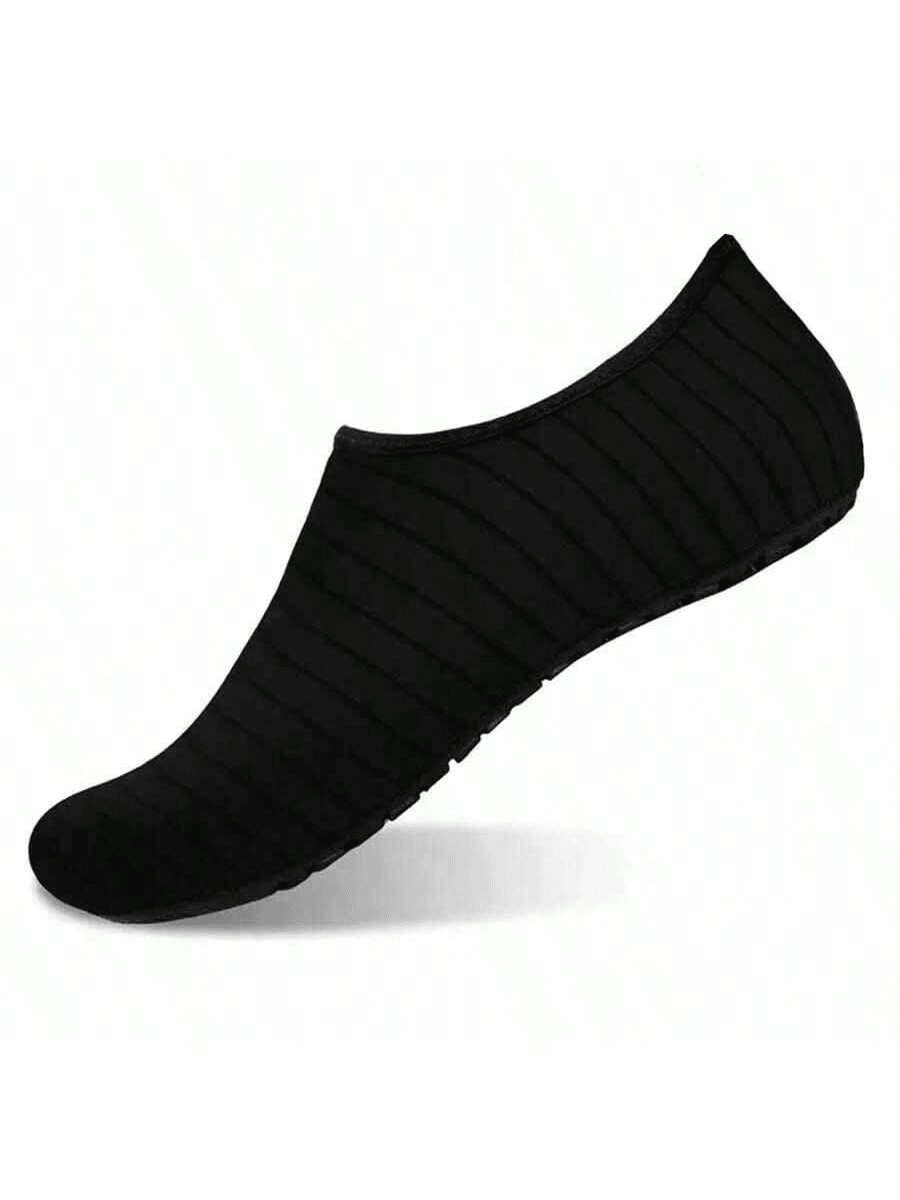 1 paire de chaussettes de plage séchage rapide, semelle souple, convient pour le snorkeling, la natation, la navigation, la randonnée, le surf - respirante, légère