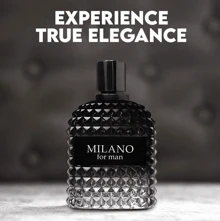 Milano Inspired Cologne For Men - Woody Aromatic Fragrance - Floral Twist Blended With A Cool Facet Of Mineral Notes & Salt - Edgy Yet Masculine Scent - Cologne Or Everyday Use