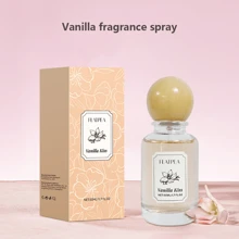 1pc, 50ml/1.69fl.Oz, Vanilla Fragrance Spray, Alcohol Free Vanilla Musk Litchi Flavor, Suitable For Home Deodorization, Toilet Fragrance Enhancement, Etc., Ideal Holiday Gift