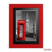 1/3 pezzi, cornici per quadri di diverse dimensioni 30x30cm/20x20cm, vari colori disponibili: nero, bianco, legno, cartoncino nero, cornici colorate, eleganti cornici quadrate per foto/ritratti da parete, adatte come regali per Natale, matrimonio, Capodanno, Pasqua, Festa della Mamma