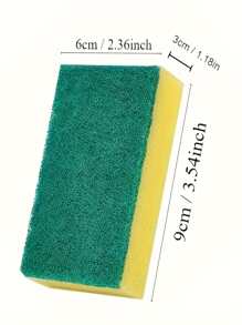 Colorful Dish Sponge, Multi-Purpose Fast Drying Sponge, Kitchen Supplies, Kitchen Cleaning Sponge, Household Cleaning Wet Wipes, High Density Sponge Dishcloth