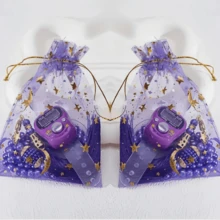 6/2件可重置指环计数器，便携式迷你计数器，配有手镯、糖果礼品袋包装