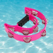 1pc Adult Plastic Double Layer Rattle Handmade Musical Instrument Hand Drum Rhythm Percussion Instruments, Party & KTV Percussion Instrument