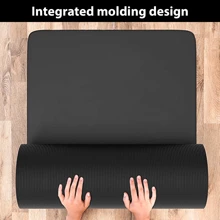 Pilates Yogamatte Fitnessmatte Gymnastikmatte Bodenmatte Rutschfest 1mm / 1.5cm