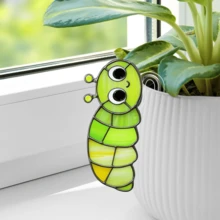 6件套可爱昆虫土壤桩装饰