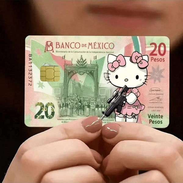 Sanrio 1/4 piezas Pegatinas de tarjeta de crédito con diseño de dibujos animados de Sanrio Hello Kitty, pegatinas de patrón lindo autoadhesivas, pegatinas de tarjeta de autobús, pegatinas de piel. Cubiertas de tarjeta resistentes a los arañazos, impermeables y antideslizantes para tarjetas de crédito/débito