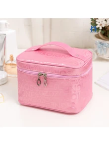 Makeup Bag Makeup And Cosmetic Organizer Large Case - 粉色 - 查看 1