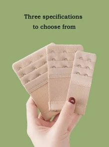 3/4/12 Stücke dehnbare BH Schnallen Unterwäsche Verlängerungsschnallen 2/3/4 Haken Schnallen BH Größenverstellung Rückenschnallen Unterwäsche Reihe Verlängerungsschnallen