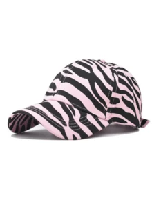 1pc Unisex Baseball Cap, Summer Fashion Leopard Print Sun Hat For Men & Women - Multicolor - View 4