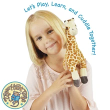 Evelyn The Giraffe - 11 Inch Stuffed Animal Plush