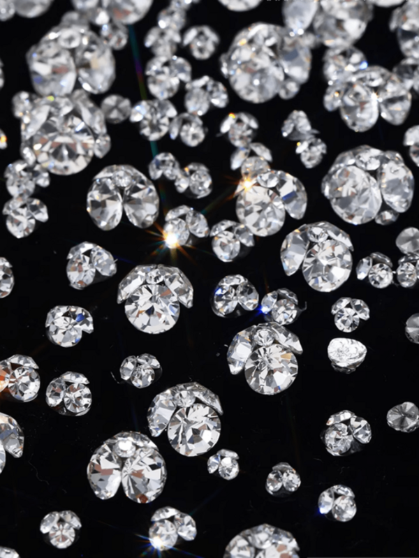 20 件/10 件全新水钻美甲装饰，闪亮 3D 美甲钉，适合美甲沙龙和个人使用