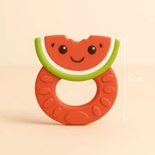 Mordedor Bebê 100% Natural Super Macio Alívio Gengiva Livre de BPA Colorido e Divertido Brinquedo Banho Textoy Presente