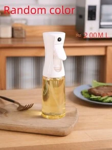 1pc Olive Oil Cooking Spray Bottle, Glass Oil Dispenser Bottle Sprayer, Refillable Oil & Vinegar Mister Sprayer Bottle, Air Fryer High Pressure Sprayer Bottle - Polypropylene, Dual-Use Oil Sprayer & Mister, Cookout Gift Idea For Father's Day, Mother's Day, Friends, Boyfriend, Girlfriend, Family, Teacher, Coworker, Halloween, Christmas (Random Color And Style)