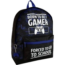 Harry Bear Gamer Backpack | Gaming Boys' School Bag | Kids' Backpacks And Bags | Fast UK Delivery Shipping | Trusted UK Seller | Great Gift For Kids | Perfect For Back To School, Birthdays And Christmas - Black - View 2