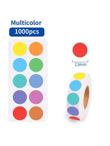 1000 miếng dán chấm tròn 1/2 inch, nhãn mã hóa màu, nhãn dán mã hóa nhiều màu để phân loại tệp, đánh dấu các điểm chính, tô màu, lớp học của học sinh, văn phòng, tổ chức, ý tưởng quà tặng Giáng sinh, đồ trang trí nhà ngày lễ (1 cuộn = 1000 miếng), lớp học, nhãn dán chấm, cuộn nhãn dán, cuộn tô màu, giấy dán, nhãn dán chấm trắng, nhãn dán nhỏ, nhãn dán chấm trắng, nhãn dán chấm đỏ - nhiều màu - Xem 32