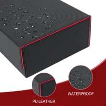 X-Large Size Premium Playing Card Storage Box Fits 5 Decks, With Mat And Removable Divider, Compatible With Card Games - Multicolor - View 4