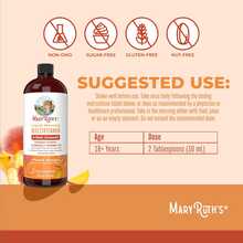 Liquid Multivitamin For Women With Lustriva® – Hair Growth, Skin Radiance & Energy Support – Biotin 10,000mcg, B-Complex, Vitamin D & C – Peach Mango – 30 Fl Oz - 1瓶 - 查看 8