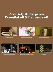 500ml Fragrance Essential Oil Refill (28% Concentration, Most Market Products 4%-6%), Suitable For Ultrasonic Aroma Diffuser, Rattan Reed Diffuser, Flameless Fragrance, Hotel High-End Rattan Reed Diffuser, Long-Lasting Scent