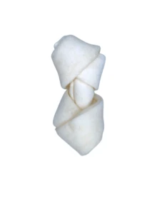 3 Hueso de Carnaza Natural para perro - Blanco - Ver 4