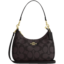 Coach Bolso grande de piel Teri, tipo hobo, para mujer.