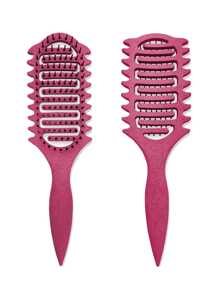 Bürstenkopf mit Wildschweinborsten zum Definieren von Locken für naturlocken - Entwirrbürste mit weichen, flexiblen Borsten reduziert Haarbruch, Frizz-Kontrolle & Locken-Trennung - Professionelle Haarstyling-Werkzeuge für Frauen Männer Salon Reisenotwendigkeiten