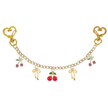 Phụ kiện trang trí túi xách nữ, phụ kiện dây đeo túi hình dâu tây, phụ kiện dây đeo túi hình quả anh đào, dây nối dài thay thế cho dây đeo túi, phụ kiện dây nối dài dây đeo túi, túi xách tay, túi đeo chéo, túi đeo vai, túi đeo vai nữ. - Nhiều màu - Xem 9