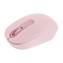 Logitech M196 垂直人体工学鼠标 - 专为程序员和图形设计师设计的腕部减压设计，配备蓝牙 5.3/USB-C 接收器的双模连接，是咖啡店和共享办公空间的便携式办公解决方案 - 粉色 - 查看 7