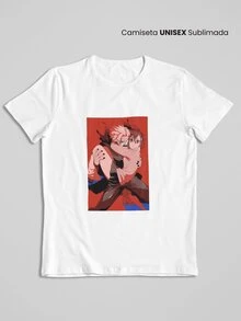DANDADAN Camiseta Unisex Momo y Okarun, Ropa Anime - Blanco - Ver 1