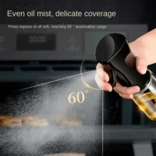 1pc 200/300/500ml Olive Oil Sprayer Bottle, Kitchen Cooking Oil Mister, Air Fryer Spray Bottle, Reusable Misting Bottle (Barbecue Oil Container/Refillable Bottle), Misting Sprayer Bottle (Plant Fine Mist Sprayer/Refillable Cosmetic Spray Bottle), Garden Mister Bottle. Outdoor Barbecue, Grilling Oil Sprayer