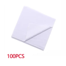 10/100片装超细纤维清洁布，多种颜色可选，适用于眼镜、相机、珠宝、智能手机等，柔软厚实，无异味，多用途。 - 彩色 - 查看 13