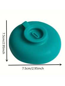1Pc Silicone Ice Cream Holder Stand Set, Summer Popsicle Holder, Leak-Proof Cone Support With Drip Guard, Portable Ice Pop Mold Tray With Carrying Cases For On-The-Go Snacks - Dishwasher Friendly