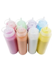 240 ml sprayflaska, Color Blaze -färgat pulver, lämplig för rolig löpning, färgkastning, Langley, pulverkrig, trädgårdsfester och festivaler