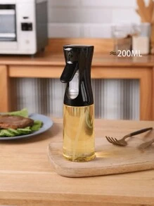 1pc Olive Oil Cooking Spray Bottle, Glass Oil Dispenser Bottle Sprayer, Refillable Oil & Vinegar Mister Sprayer Bottle, Air Fryer High Pressure Sprayer Bottle - Polypropylene, Dual-Use Oil Sprayer & Mister, Cookout Gift Idea For Father's Day, Mother's Day, Friends, Boyfriend, Girlfriend, Family, Teacher, Coworker, Halloween, Christmas (Random Color And Style)