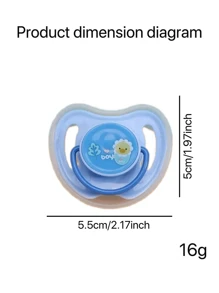 1pc Pet Dog Toy, Cat Pacifier, Puppy Chew Teething Toy To Relieve Boredom, Pet Sleeping Pacifier, Made Of FDA Grade Silicone (), Multiple Colors (Yellow, Light Blue, Dark Blue) Available For Pet Accessories