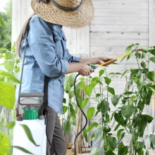 GARTEN-DRUCKSPRÜHER, 5 L, HANDSPRÜHER ZUM BESPRÜHEN VON PFLANZEN '5L Drucksprüher mit Luftkompressionspumpe, manueller Drucksprüher, Gartenbewässerung, Bewässerung, Desinfektion, Sprühflasche' - Grün - Übersicht 9