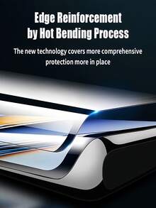 1片装3D曲面钢化玻璃屏幕保护膜，防窥，9H硬度，防碎裂，防刮花，兼容三星Galaxy/红米Note 13/14 Pro/Pro+，OPPO Reno 10/11/12/13，Realme 10/11/12/13/14，P30/P40/P50/P60 Pro，荣耀50/70/90/100/200/300/400 Magic 5/6/7 Lite/Pro，办公/地铁防窥隐私保护膜，防水，防震，防摔，防指纹，全覆盖 - 防窺 - 查看 10