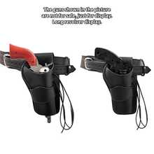 小型枪套，战术快拔枪套，PU皮革材质，中世纪复古皮革装备腰枪套，枪支配件。 - 彩色 - 查看 8