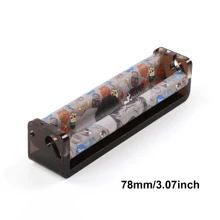 1Pc 78 Or 110 Mm Fashion Pattern Printing Manual Rolling Machine, Herb Cone Maker, Smoking Accessories, Gifts For Smokers.