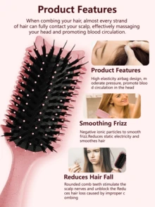 2025 女士卷发梳、造型和塑形顺发梳、卷发纹理和毛躁控制、返校、旅行度假必需品、女士发饰、刷子、发刷、边缘刷、刷头发、发梳、梳头发、顺发刷、球刷、迷你发刷、发刷套装、木梳、发刷、发刷、发梳、理发、美发工具、美发产品、发饰、光滑后刷、护发、发梳、理发配件、梳头发、卷发刷、旅行、美发用品、顺发刷、球刷、迷你发刷、发饰、卷发产品、美发设备、配件、圣诞节、理发配件、发饰、美发、木梳 - 彩色 - 查看 4