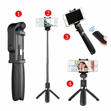 Selfie Stick & Stativ Kopf für Sommerurlaub, Reisen, Outdoor-Aktivitäten, Live-Streaming Selfie Stick, Stativ Ständer