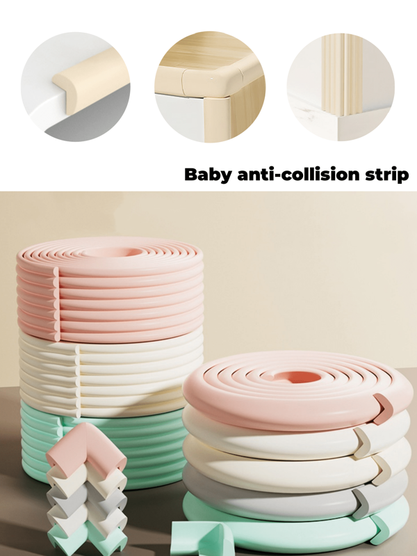 1PC Baby Anti-Collision Strip, Corner Protector, Wall Corner Anti-Collision Strip, Wall Sticker, Soft Package Anti-Collision Strip