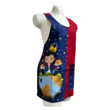 Apron For Teachers And Educators: Exclusive Designs - Royal Blue - View 2