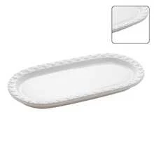 3-Piece Summit White And Silver Bathroom Washbasin Kit - Lyor - trắng - Xem 5