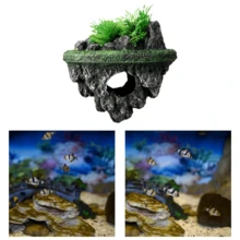 Đá nổi trang trí hồ cá, Đảo nổi, Đá, Cảnh quan hồ cá, Phụ kiện trang trí hồ cá, Nền đá nổi trang trí nhân tạo Hang núi giả - Nhiều màu - Xem 9